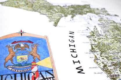 Michigan The Great Lakes State