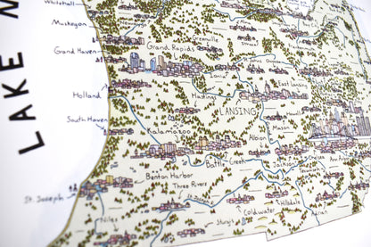 Michigan The Great Lakes State