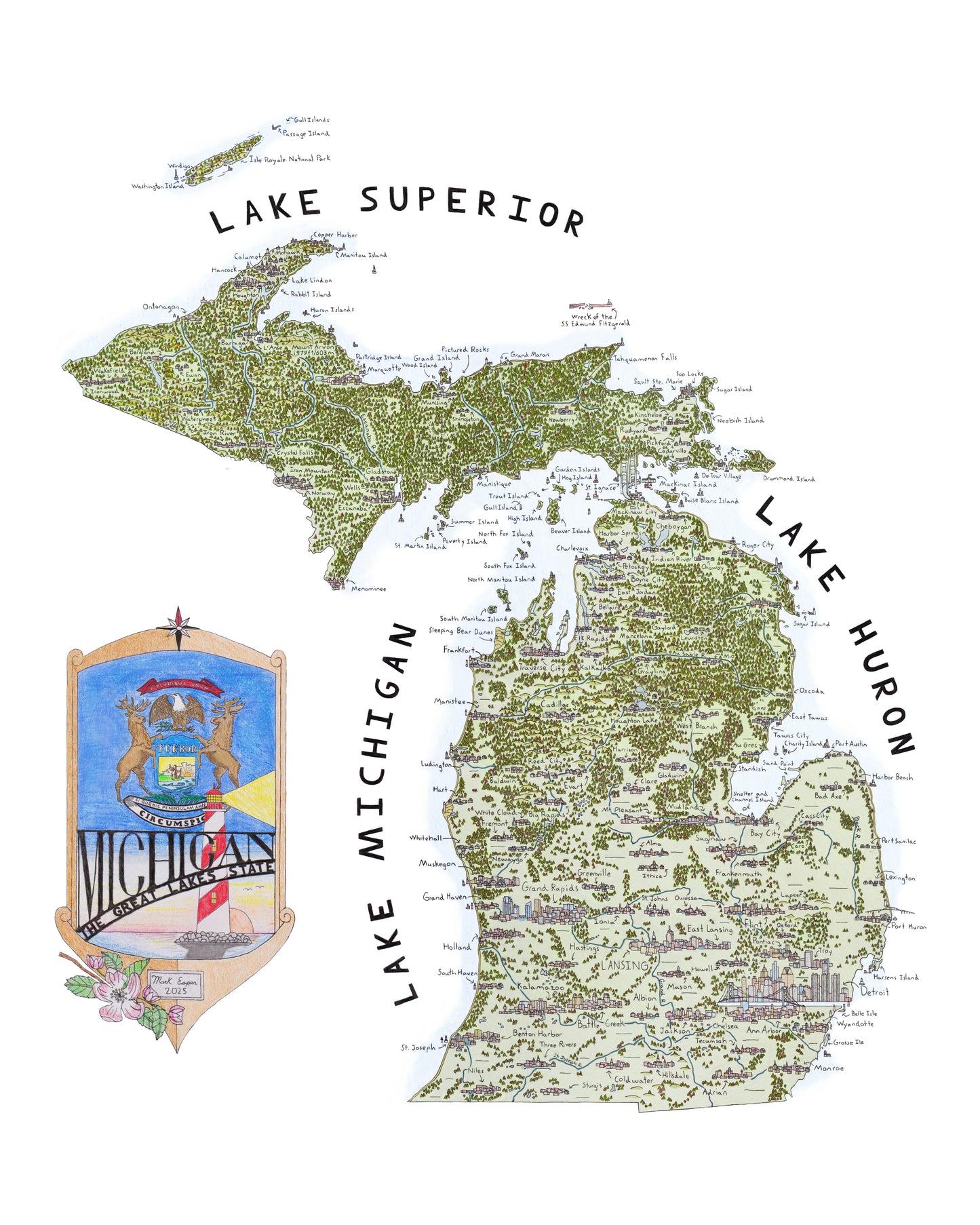 Michigan The Great Lakes State