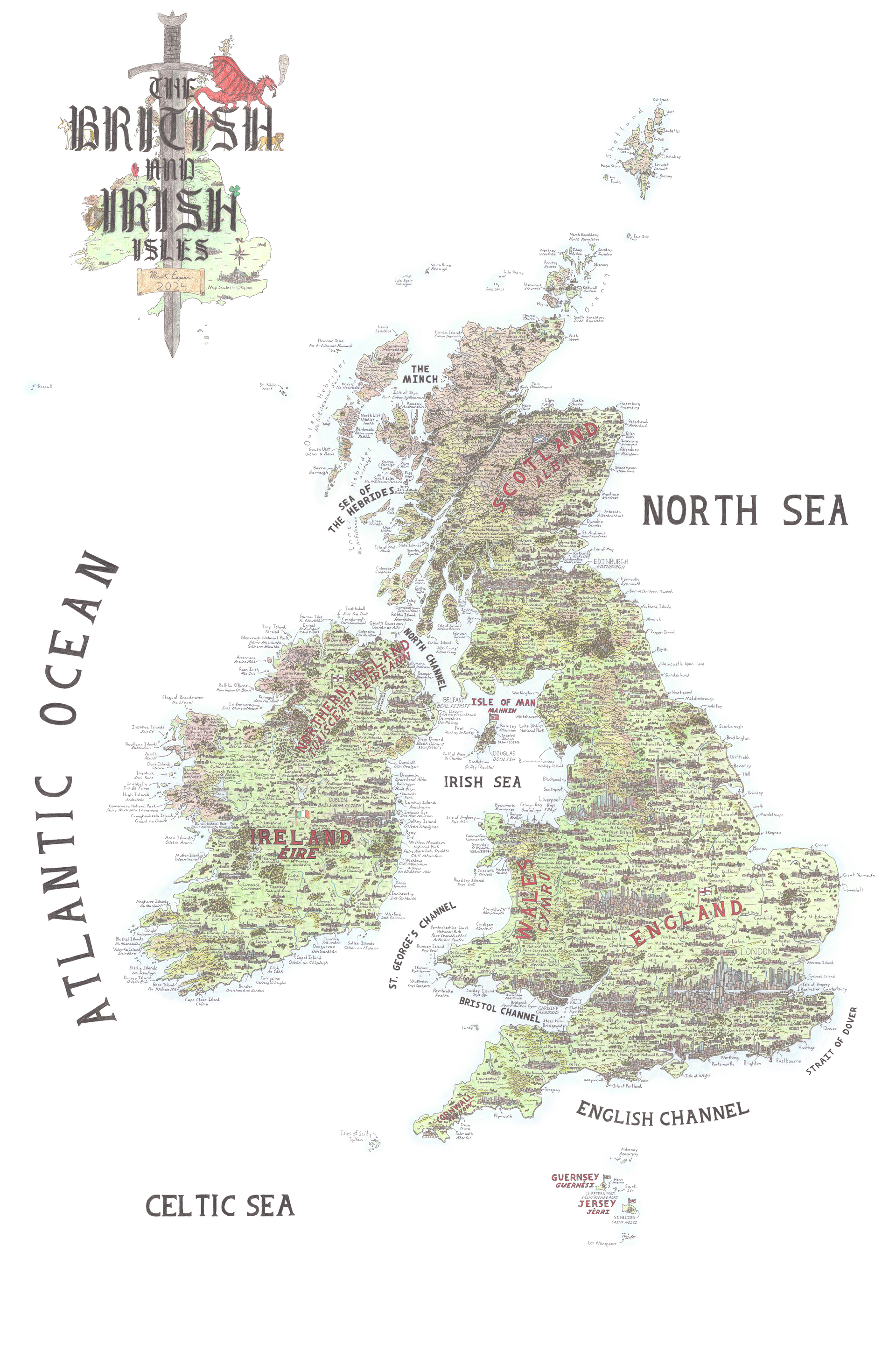 The British and Irish Isles – Mark Esper Art